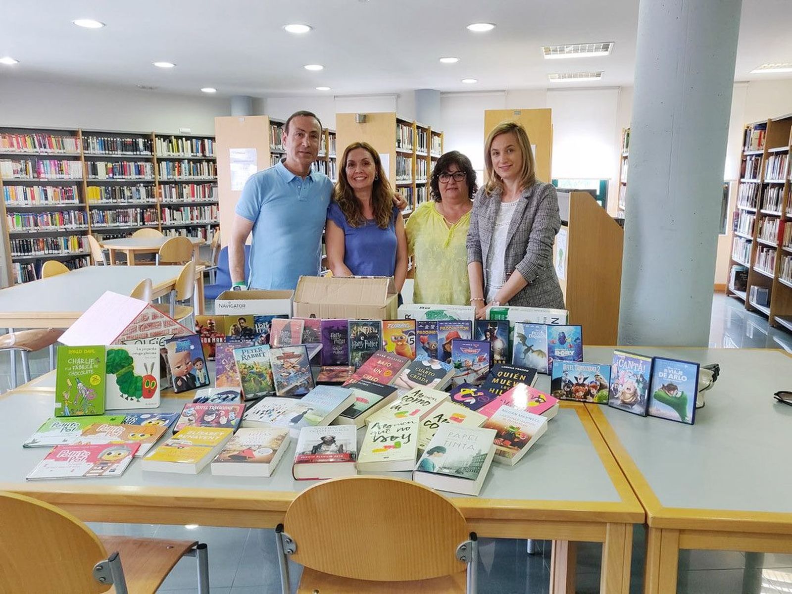 NUEVO MATERIAL BIBLIOTECA CARBAJOSA