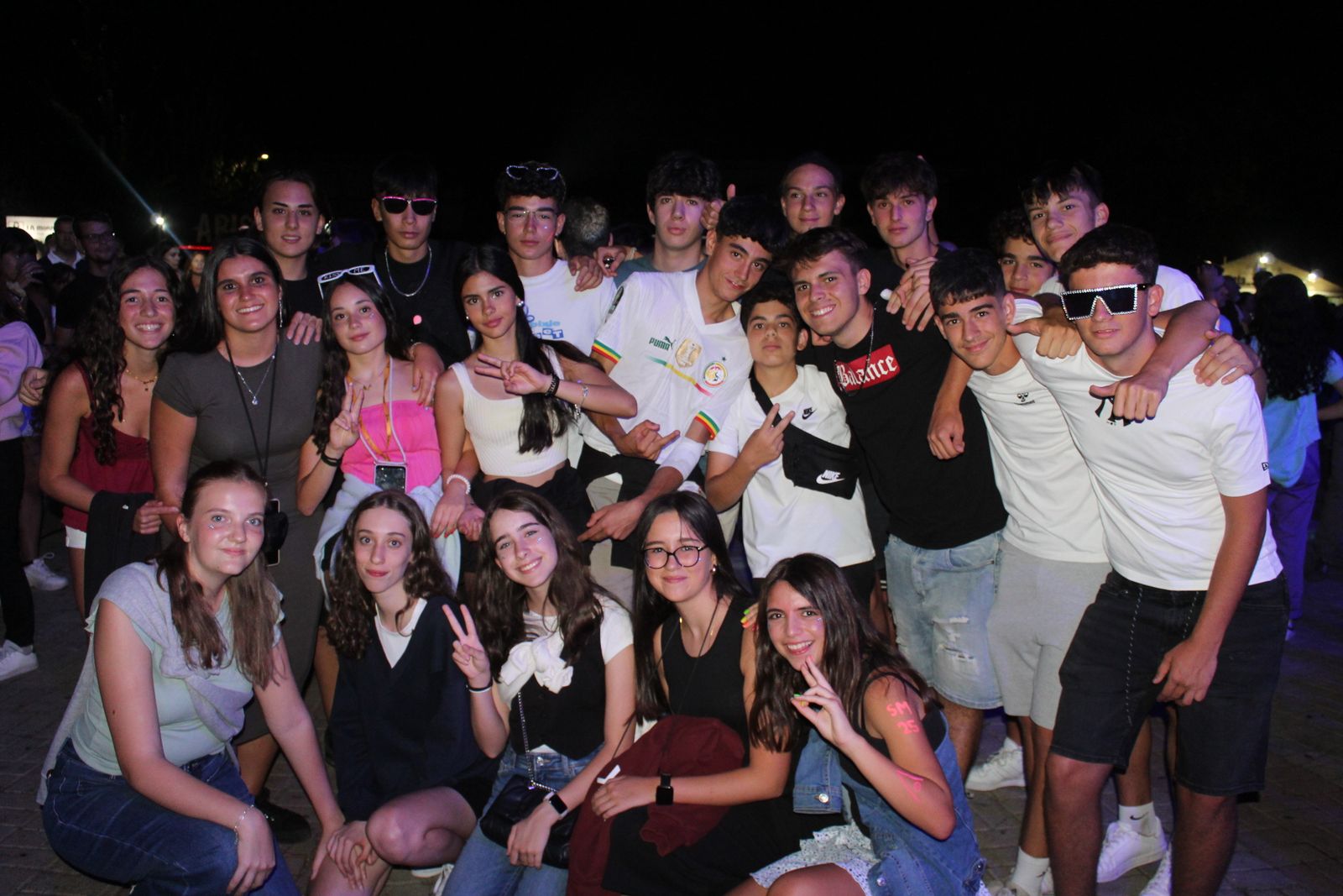 Salamanca de noche, sábado 26 de julio