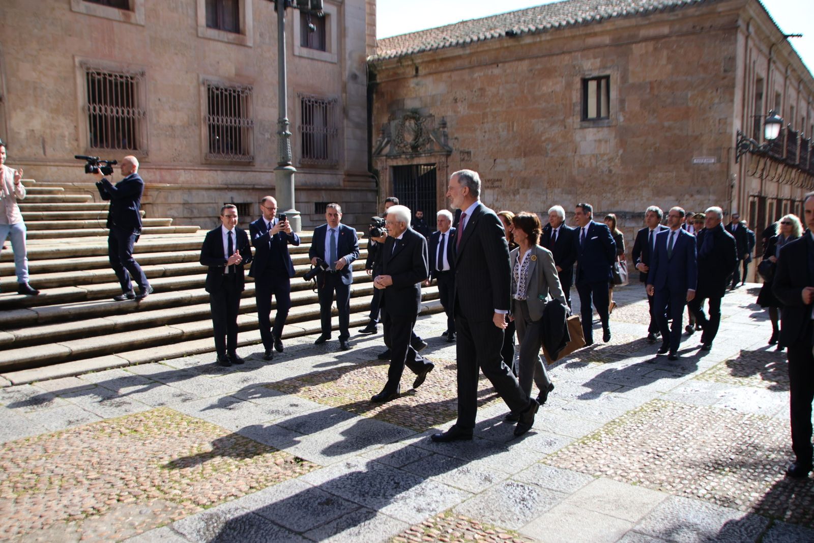 Investidura de Sergio Mattarella como doctor 'honoris causa' de la USAL con la presencia del Rey Felipe VI