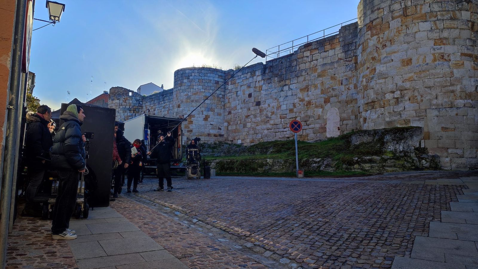 Rodaje en Zamora. Archivo