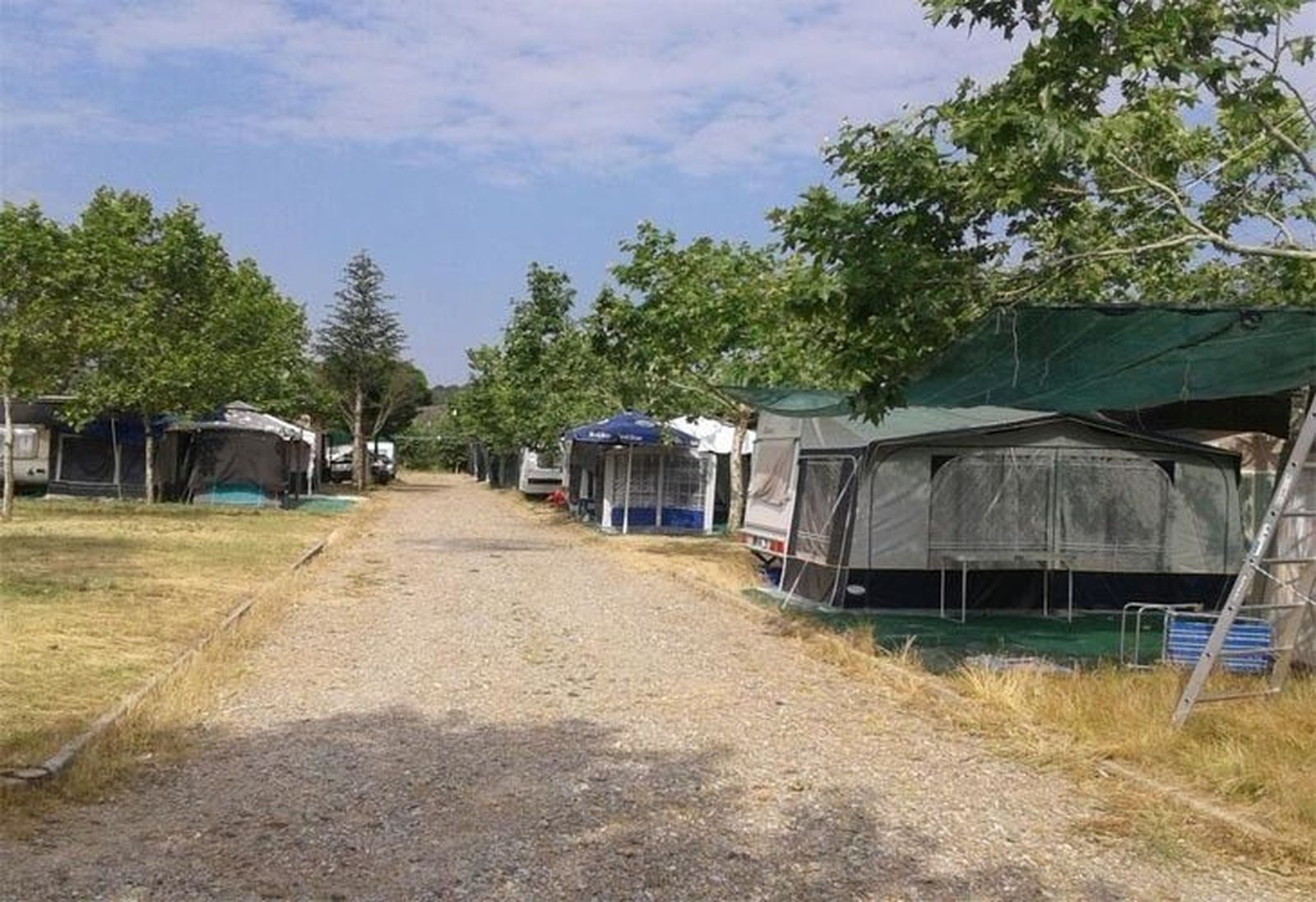 Los vecinos de Olivares, de acampada en Manzanal de Arriba