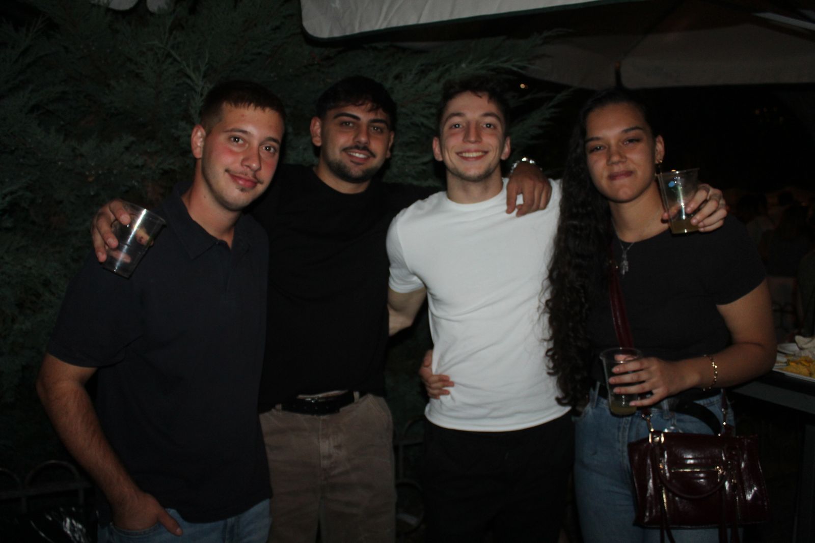 Ambiente en la Feria de Día en la tarde de este sábado