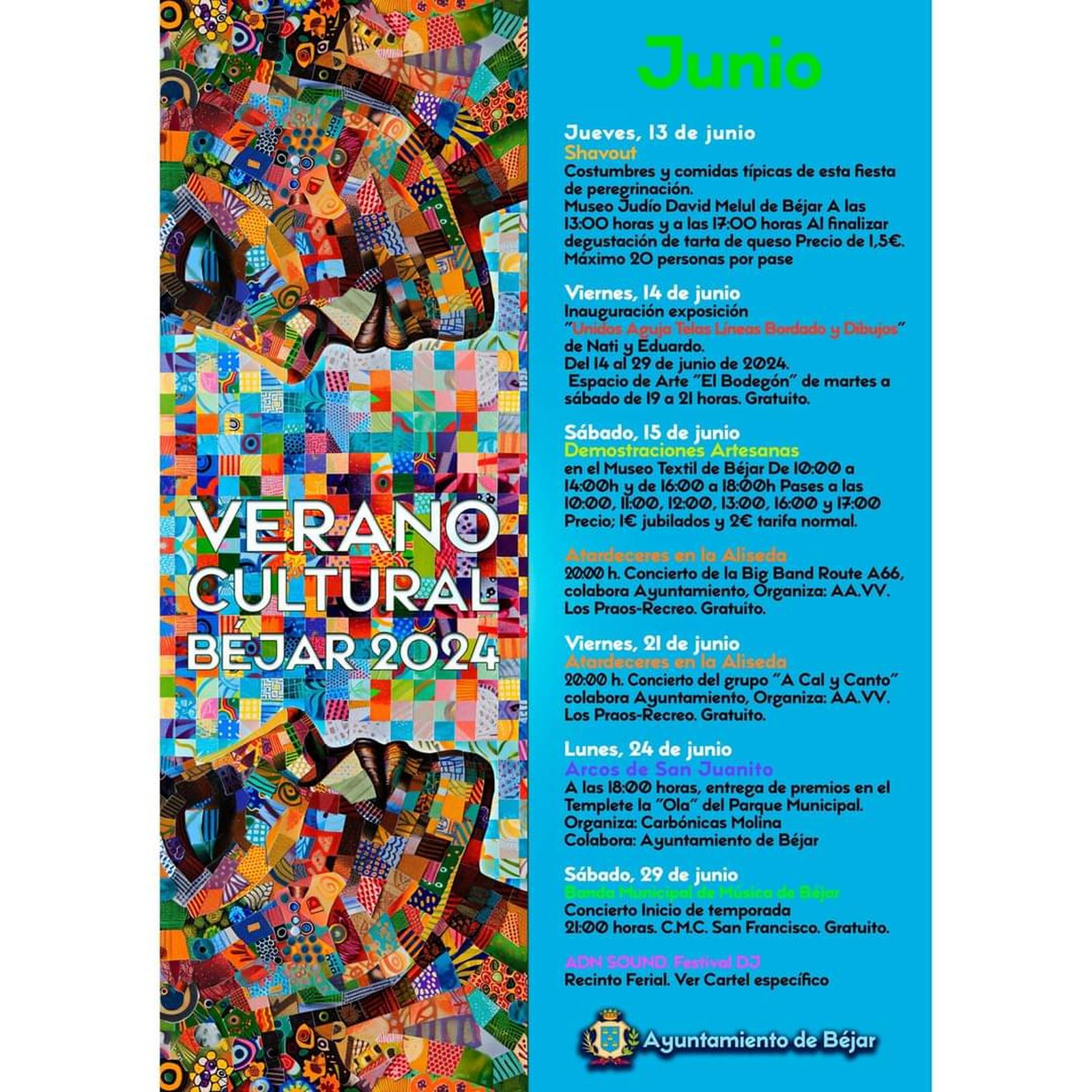 Programa cultural Béjar 