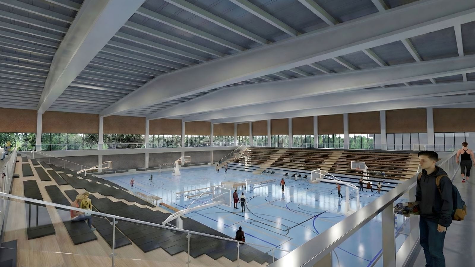 Nuevo polideportivo en Pizarrales