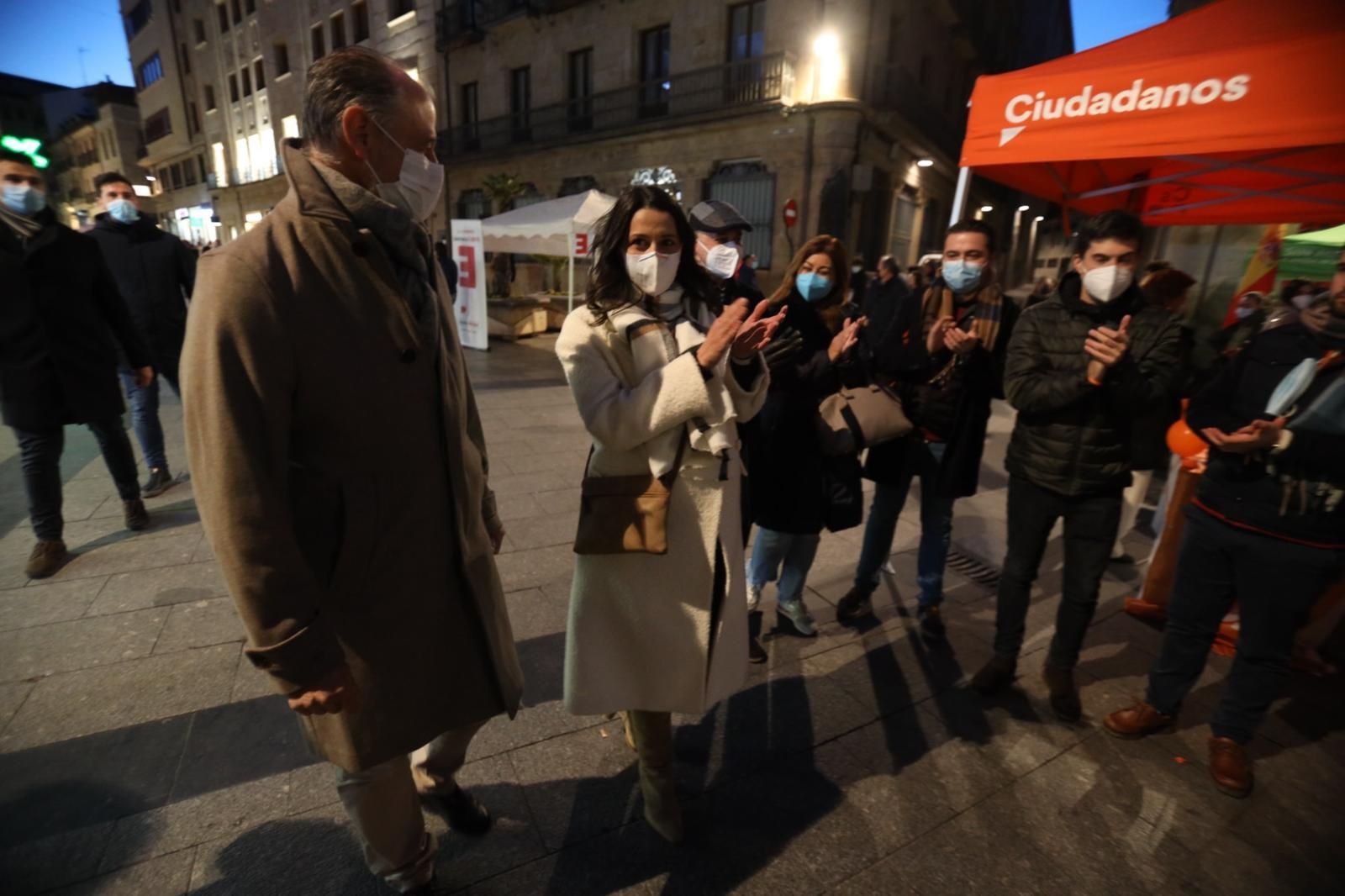 Inés Arrimadas en Salamanca este sábado Inés Arrimadas en Salamanca este sábado