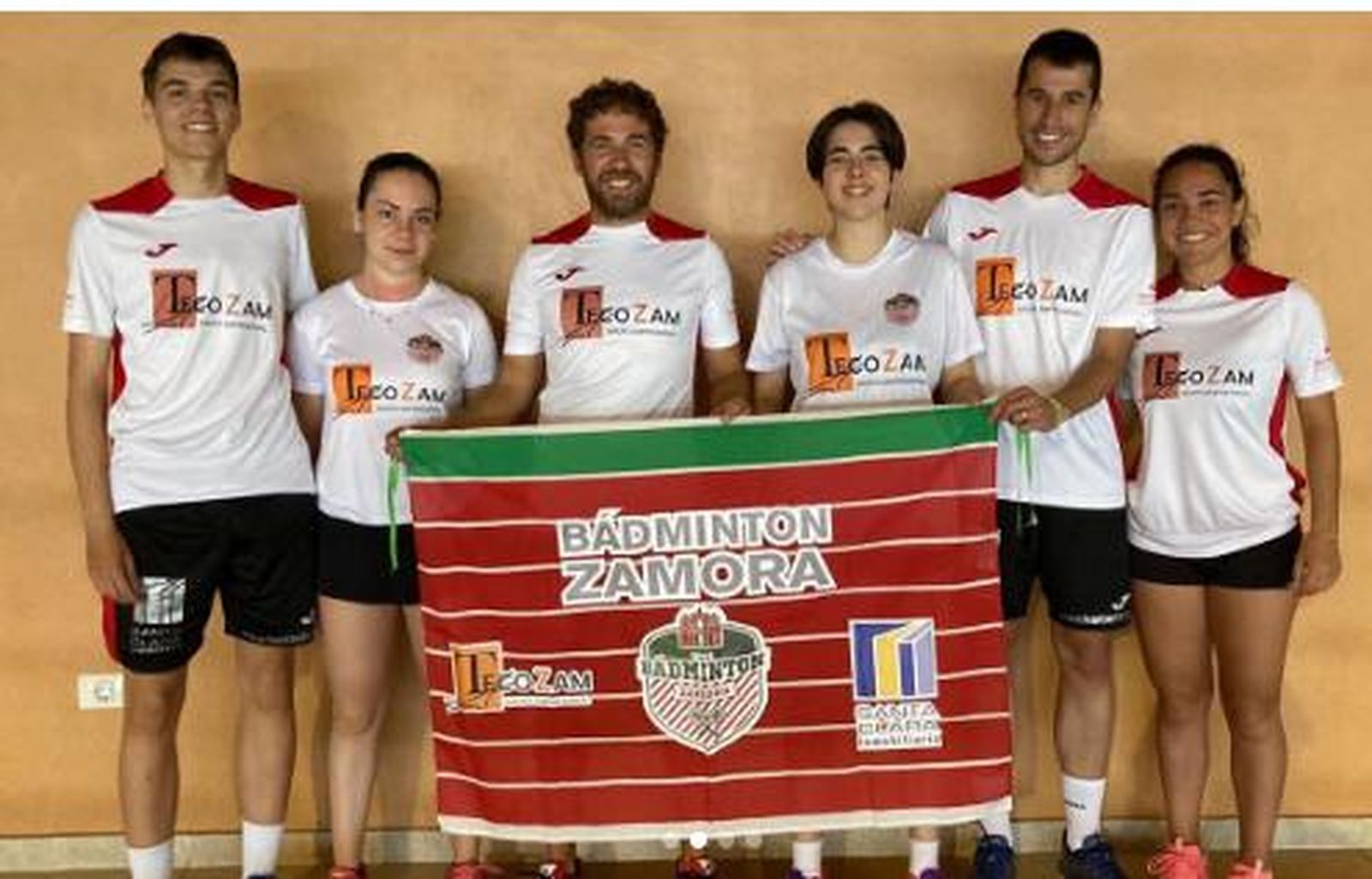 Jugadores del Bádminton Zamora
