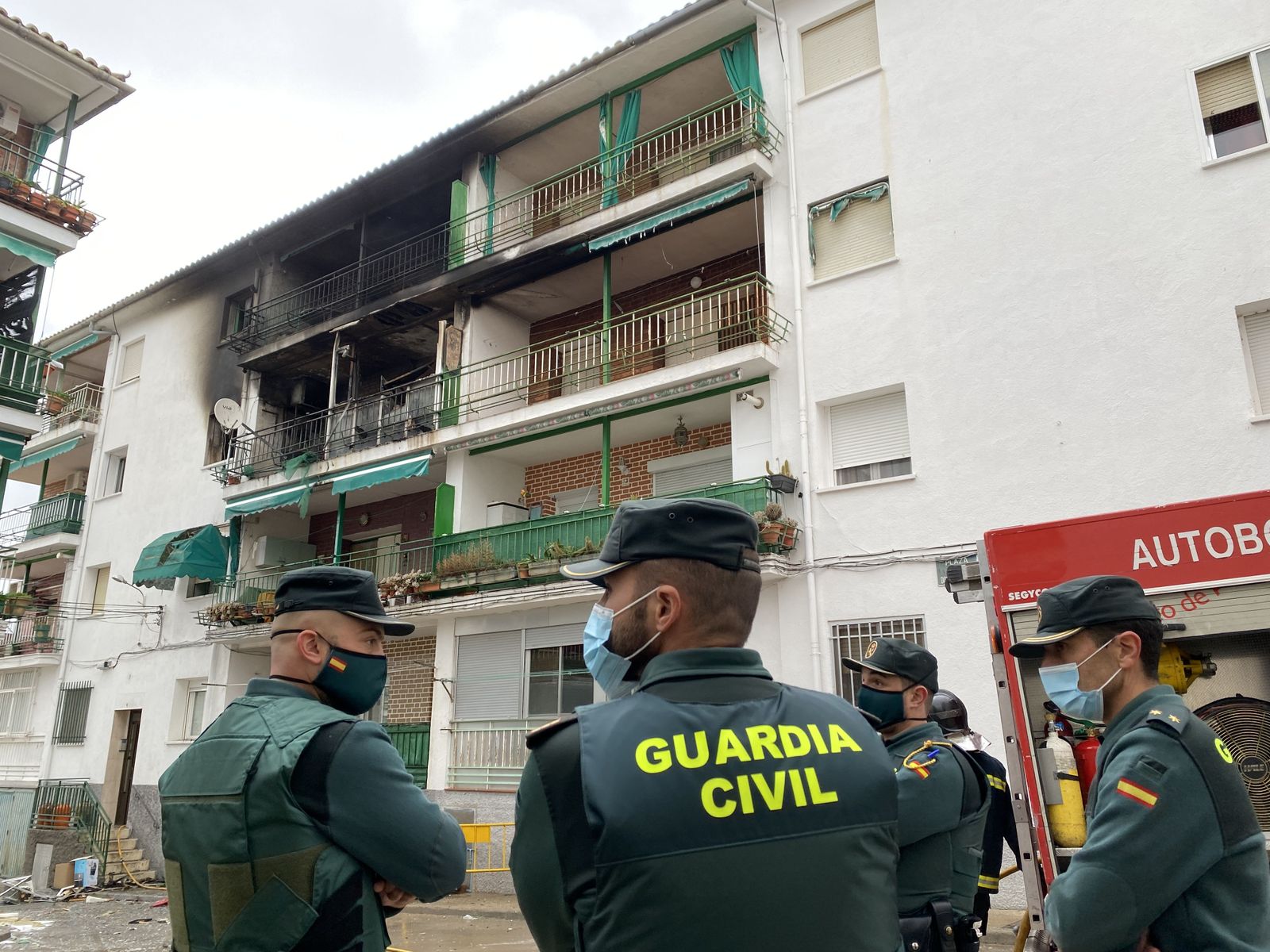 Explosión en una vivien de El Tiempo. | FOTO: ICAL