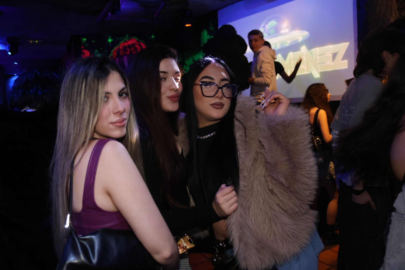 Salamanca de noche, sábado 17 de enero