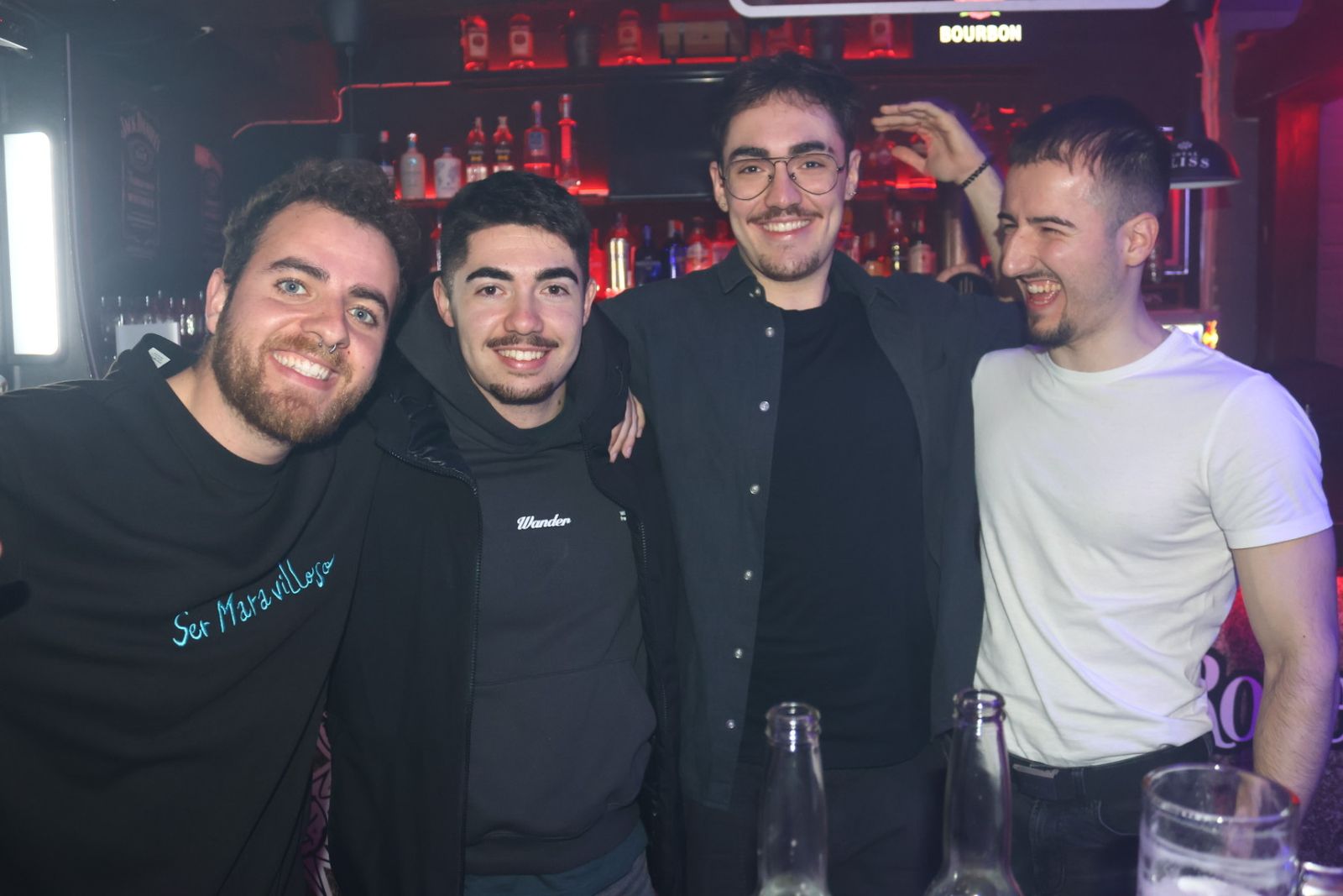 Salamanca de noche, jueves 19 de febrero