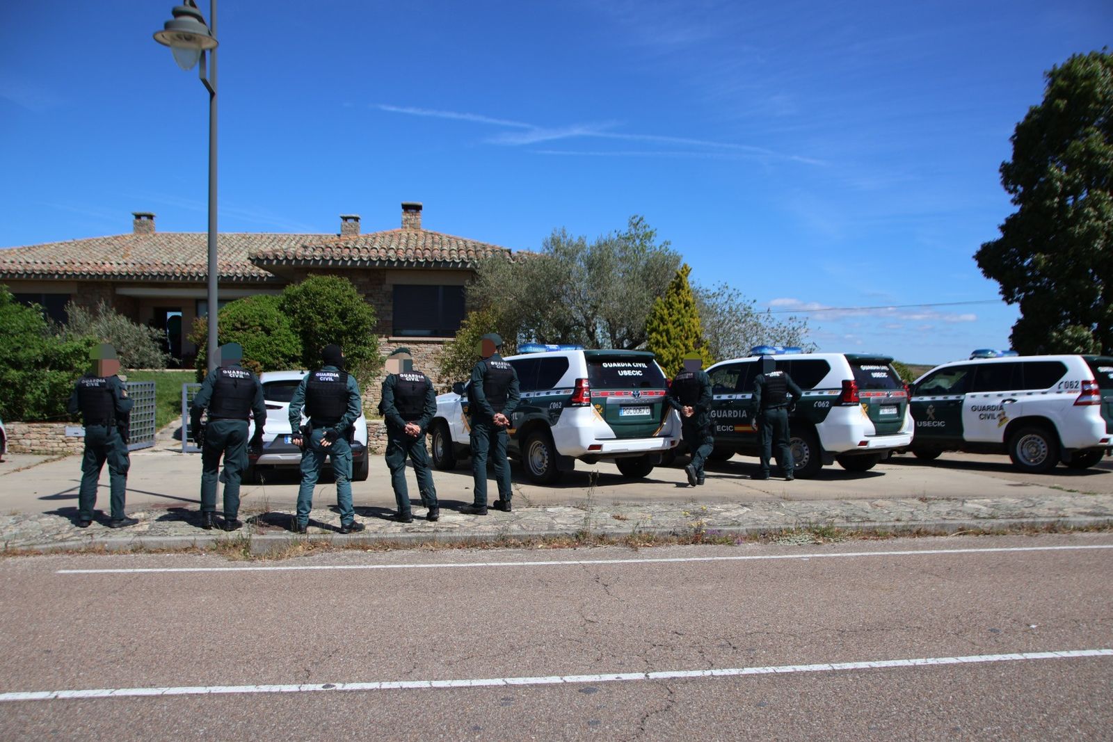 Registran un chalet de grandes dimensiones propiedad de José Luis Pascual en Trabanca