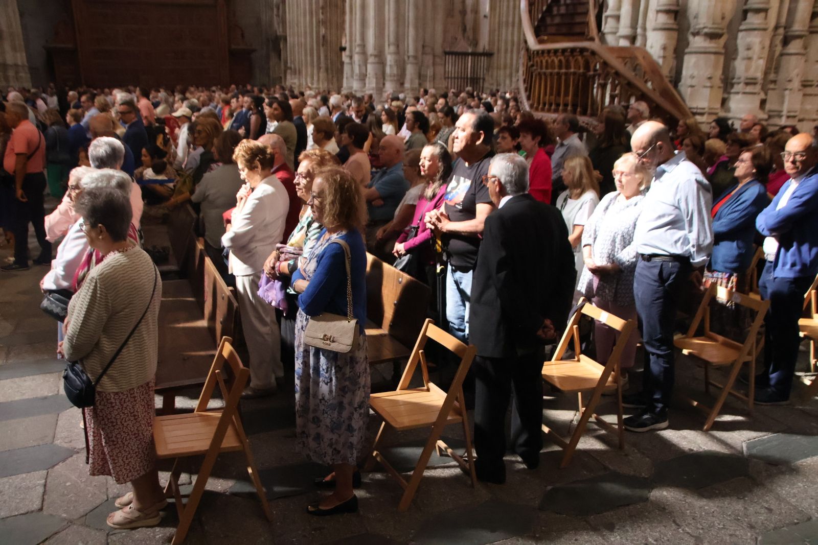 Misa en honor de Santa María de la Vega