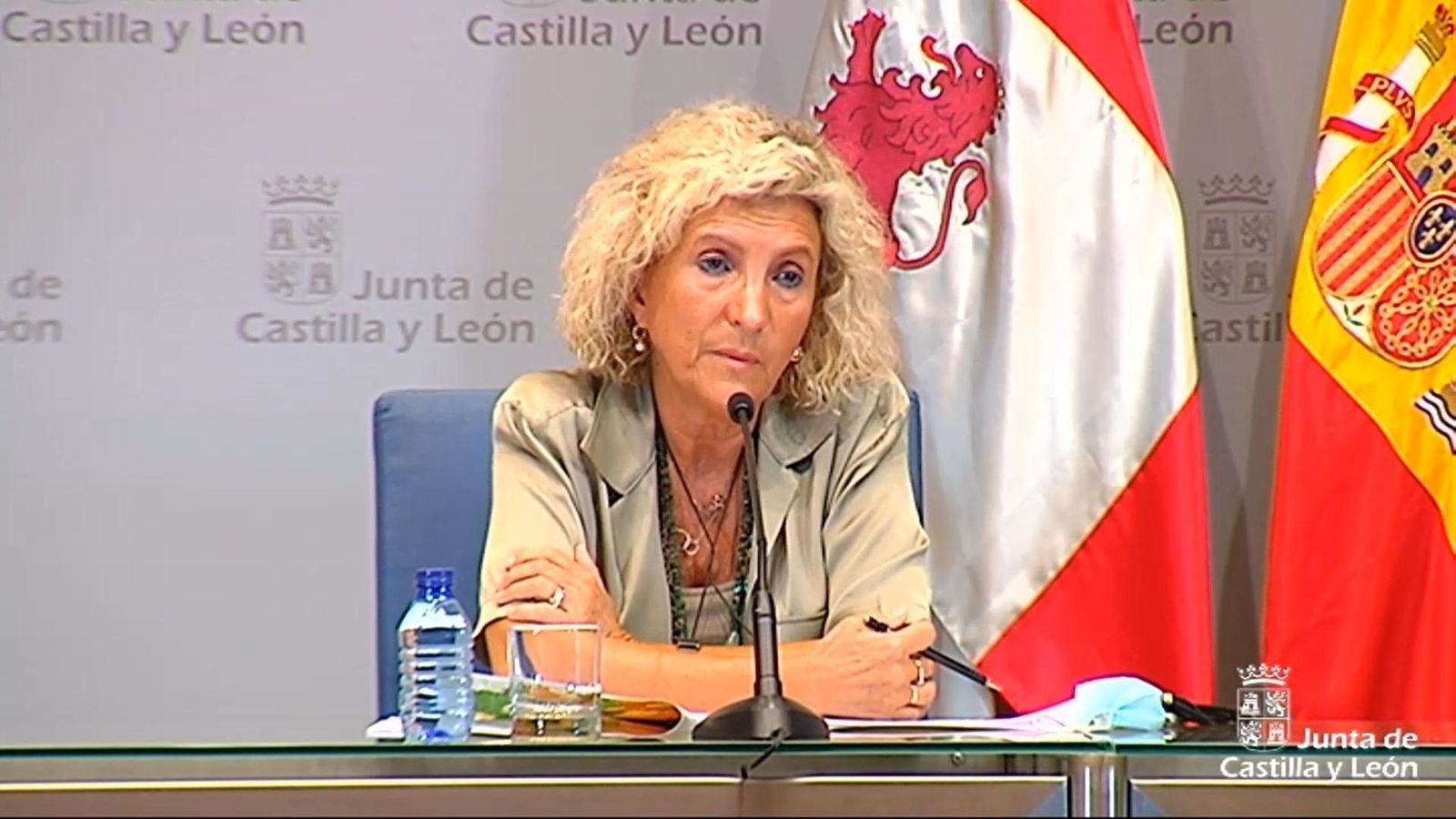 La consejera de Sanidad, Verónica Casado.