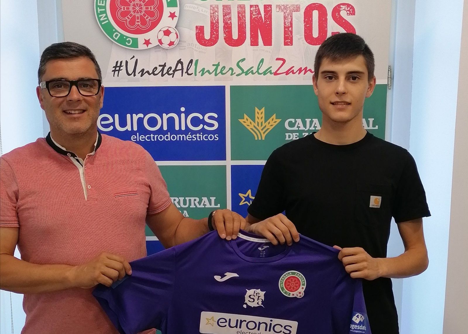 Luis Miguel Merchán junto a Diego Merchán