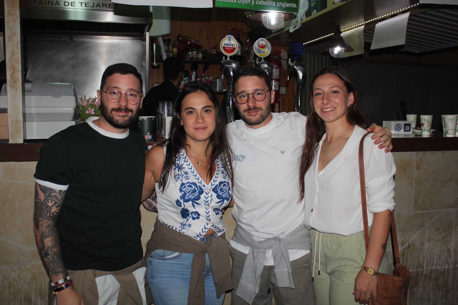 Ambiente en la Feria de Día en la tarde de este lunes