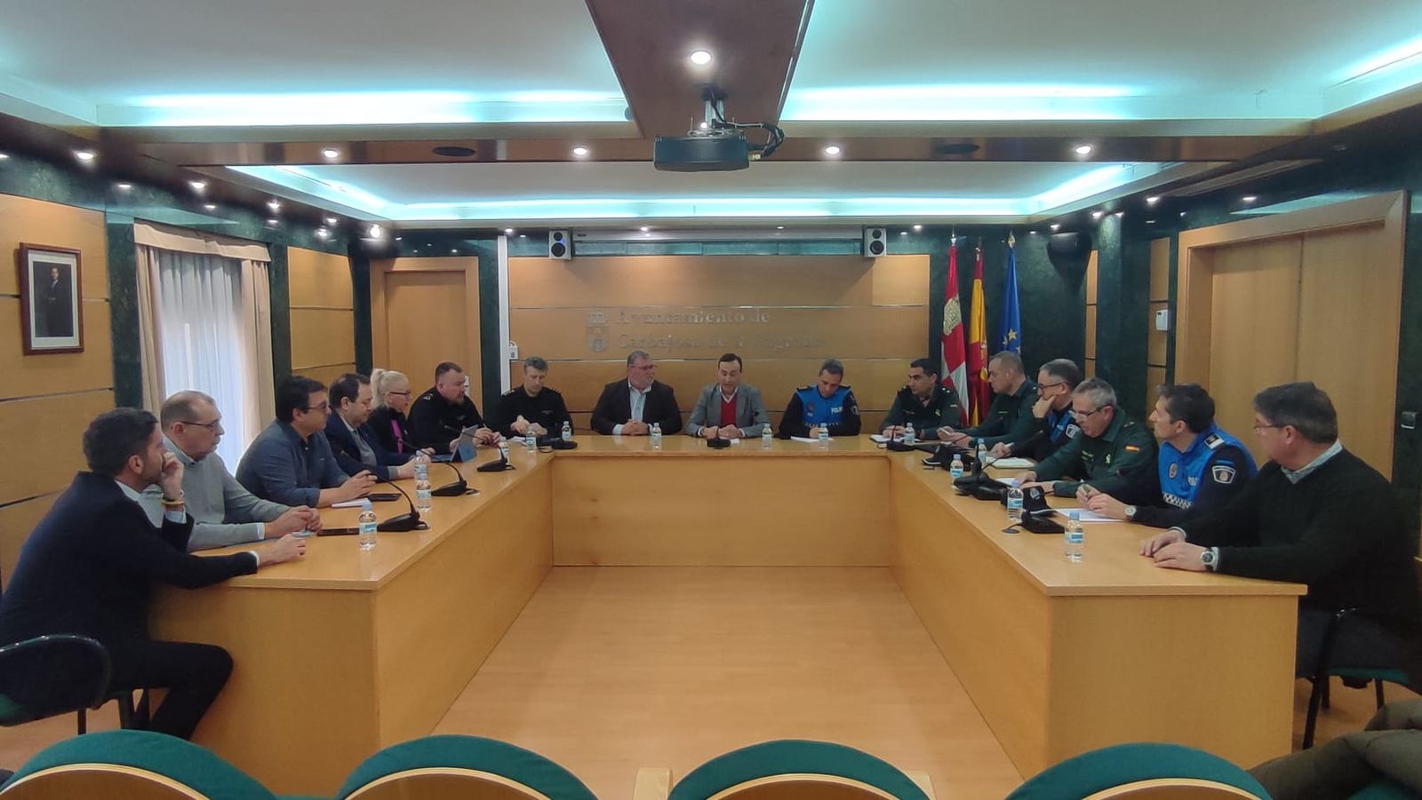 Reunión sobre la seguridad en el polígono El Montalvo