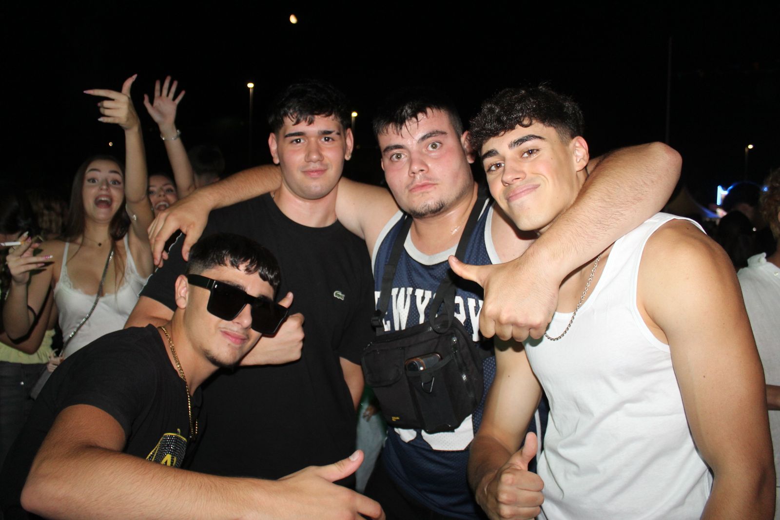 Salamanca de noche, jueves 14 de agosto