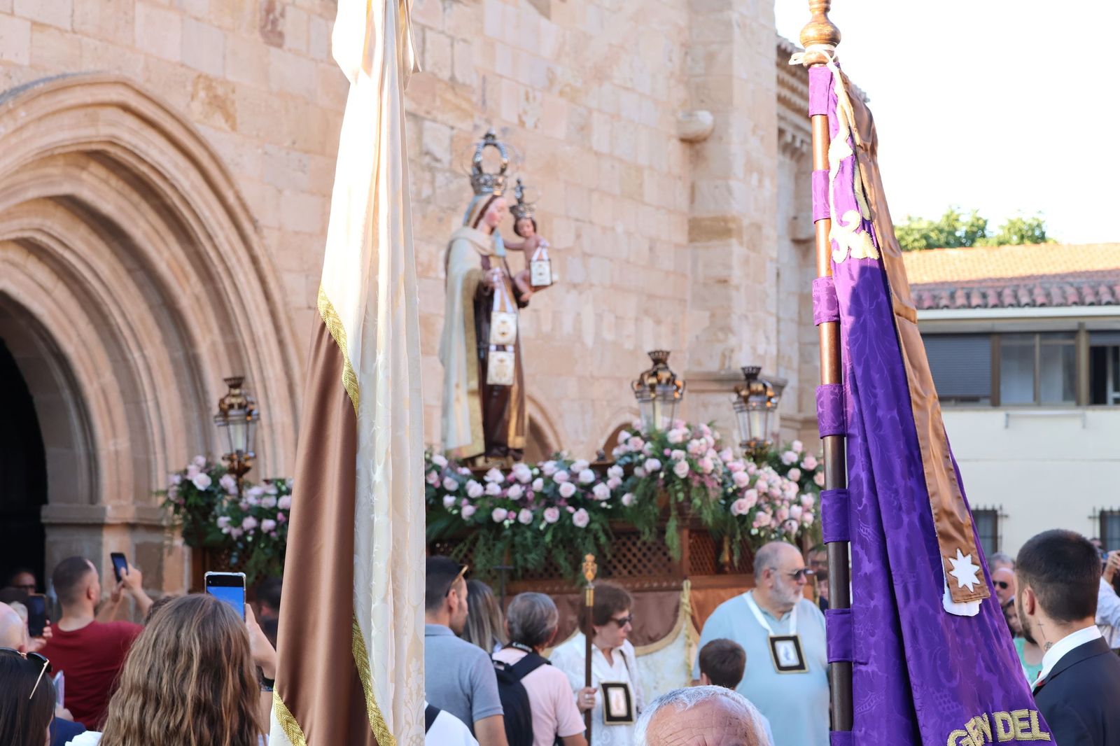 Procesión Virgen del Carmen en Zamora