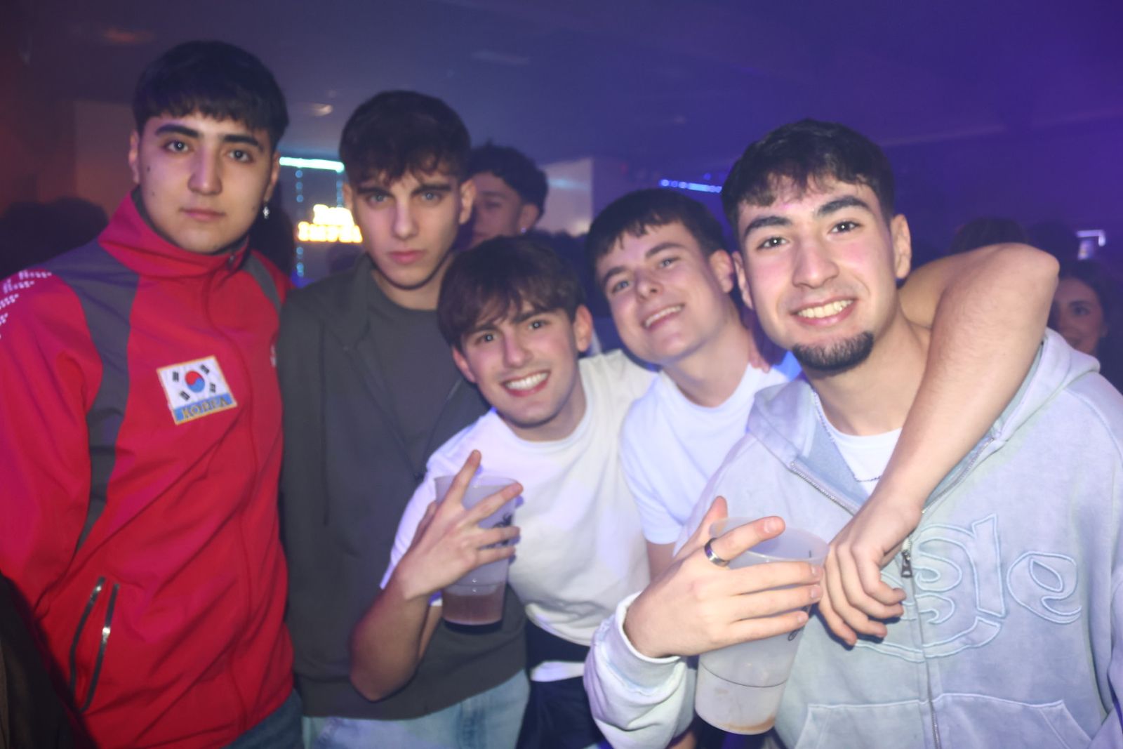 Salamanca de noche, sábado 21 de febrero