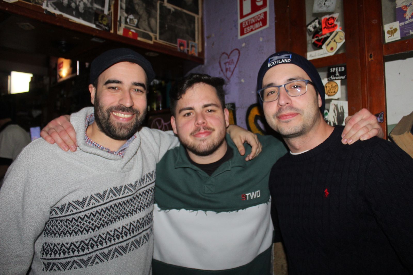 Salamanca de noche, sábado 10 de enero