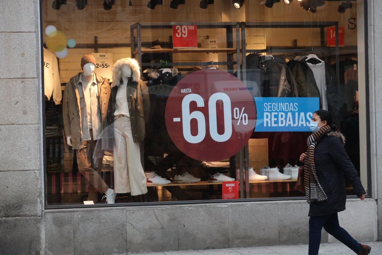 Inicio de las rebajas de invierno.