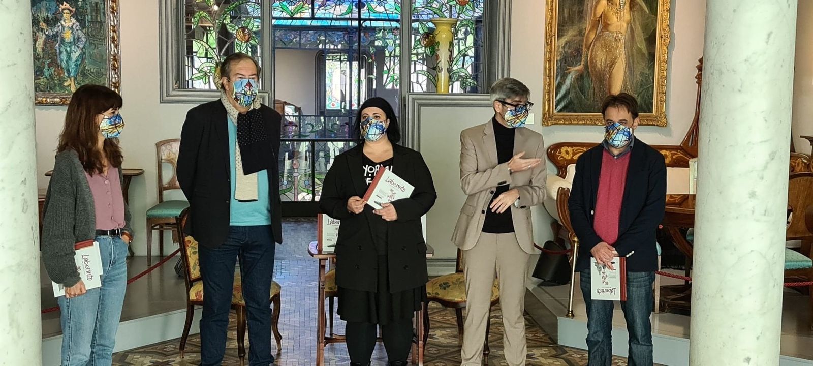 Presentación del libro 'Laberinto de piedra y oro'