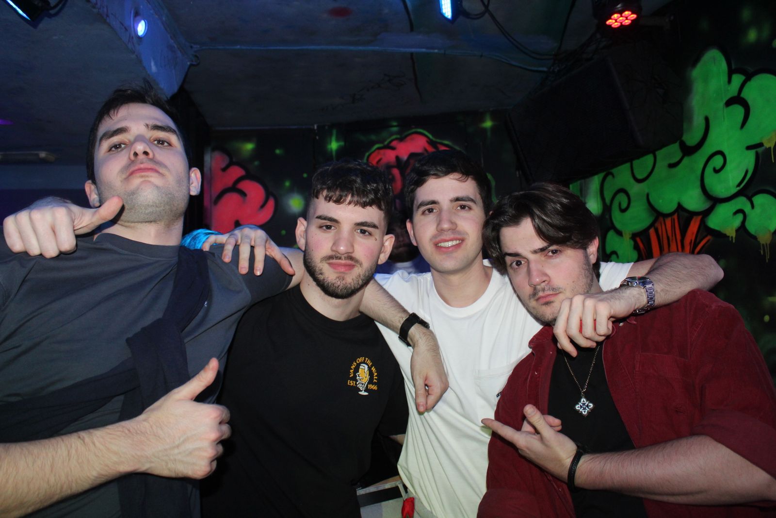 Salamanca de noche, sabado 24 de enero