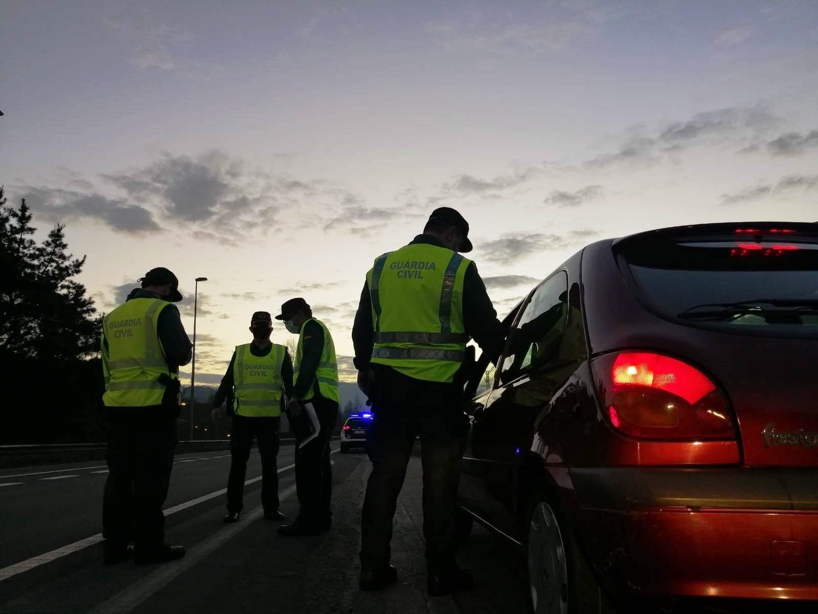 Control de la Guardia Civil