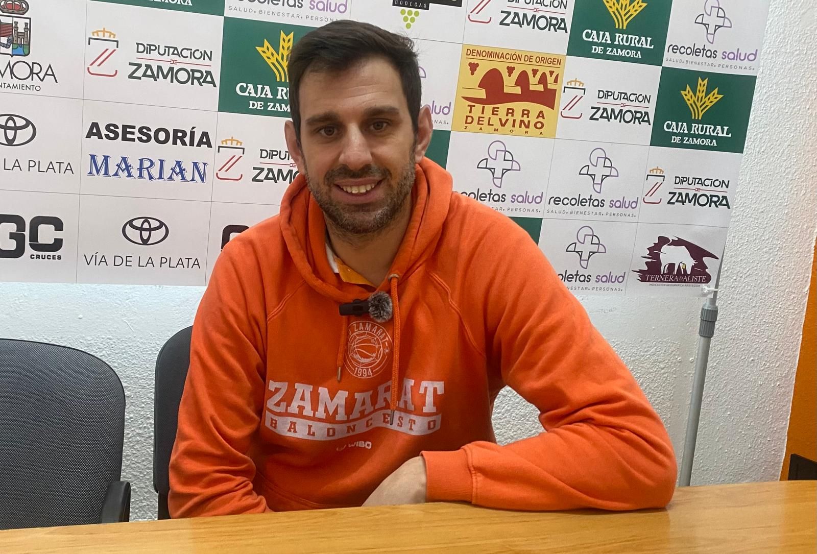 Raúl Pérez en rueda de prensa