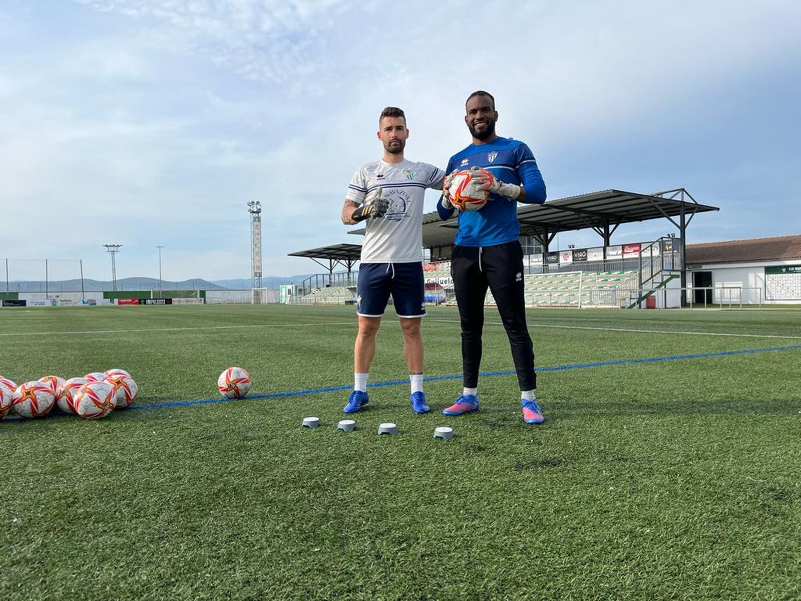 Xavi Álvarez y Johan Guzmán | FOTO SALAMANCA24HORAS.COM