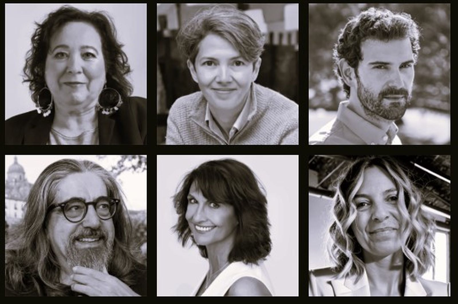 Autores en Bracamonte en negro