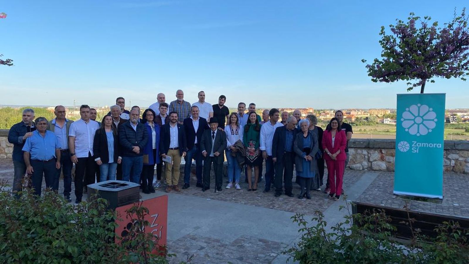 Foto de familia de Zamora Sí