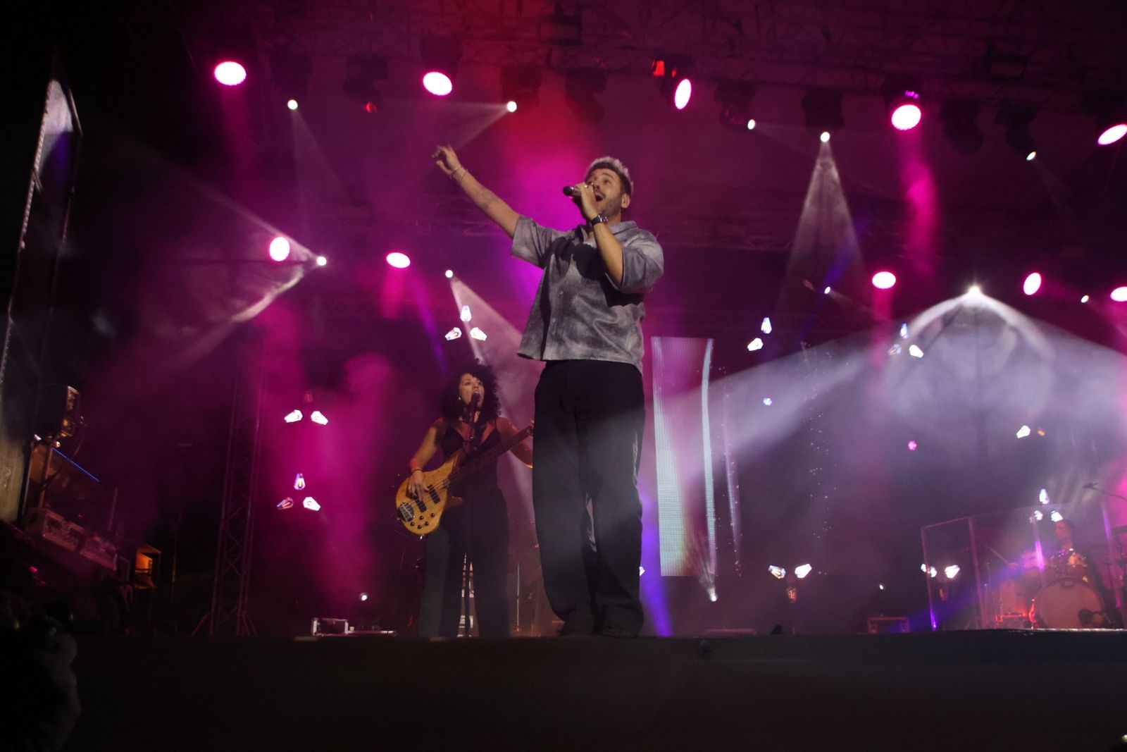 Concierto de Antonio José en la Plaza Mayor