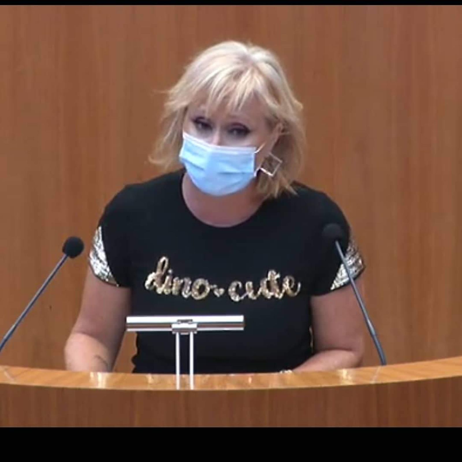 La procuradora del PP Leticia García