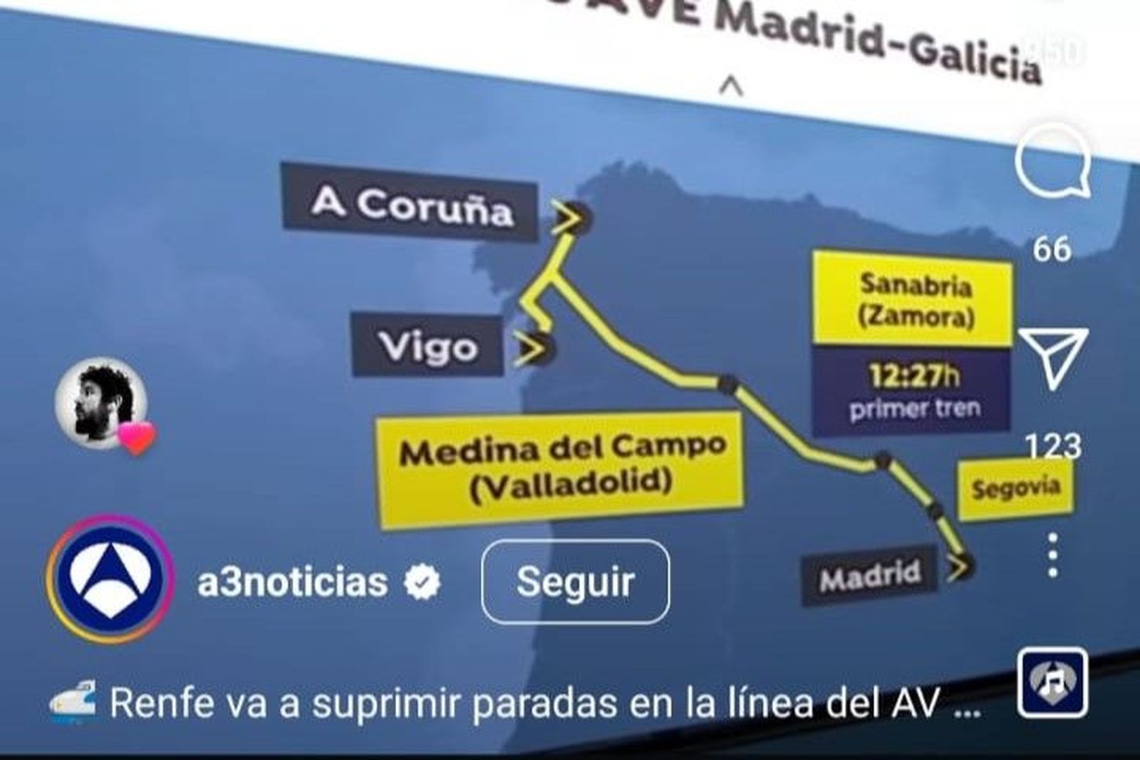 El error de ubicación de Antena 3: confunde Sanabria con Medina del Campo.