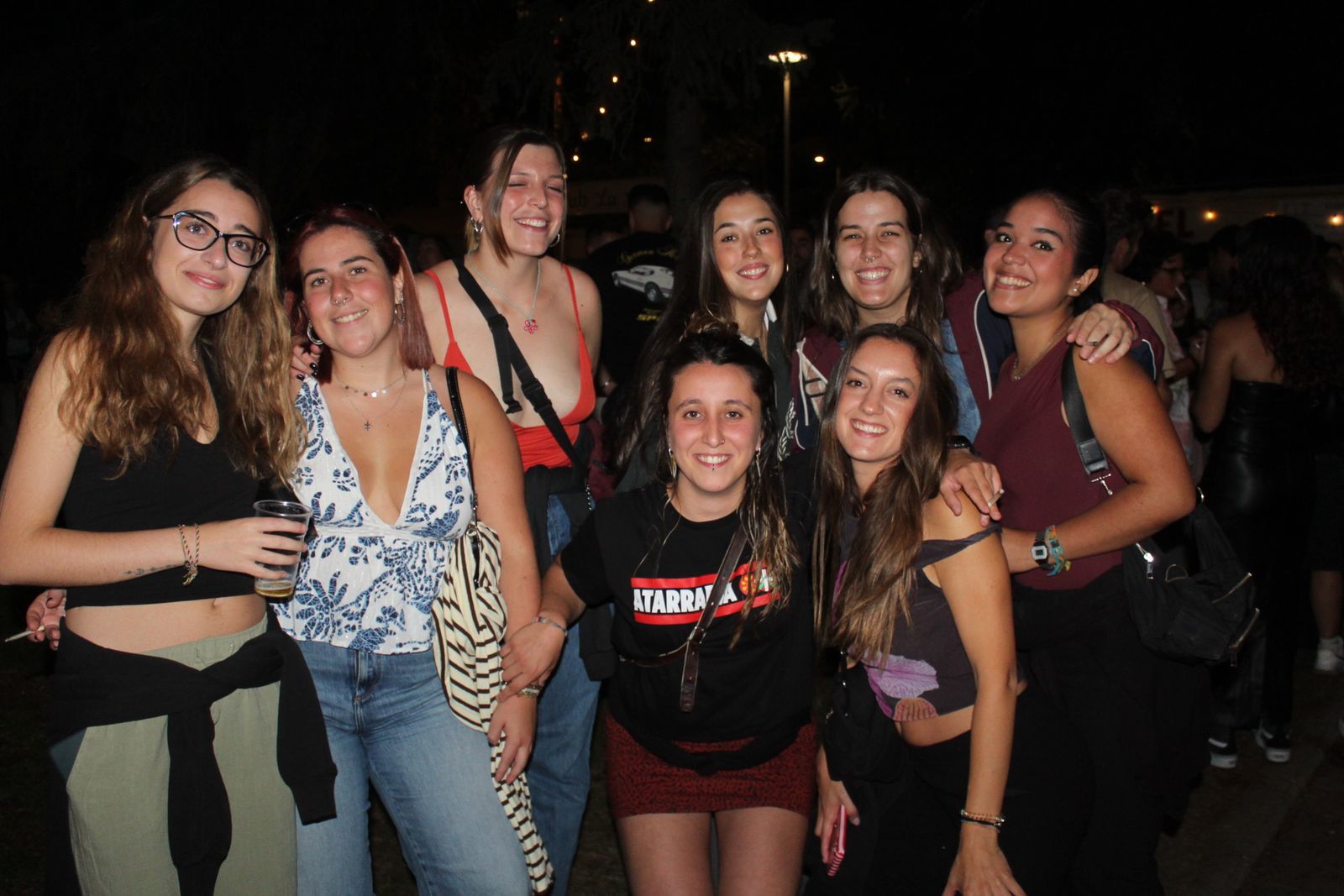 Ambiente en la Feria de Día en la tarde de este viernes
