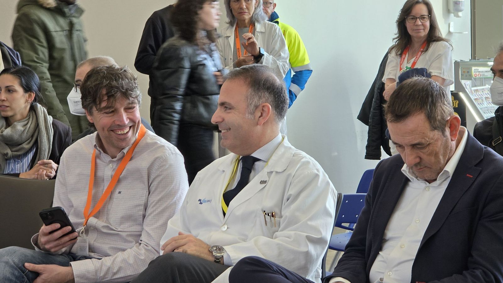 Concierto en el hall principal del Hospital de Salamanca, enmarcado dentro de los actos del 50 Aniversario del Hospital Clínico Universitario de Salamanca