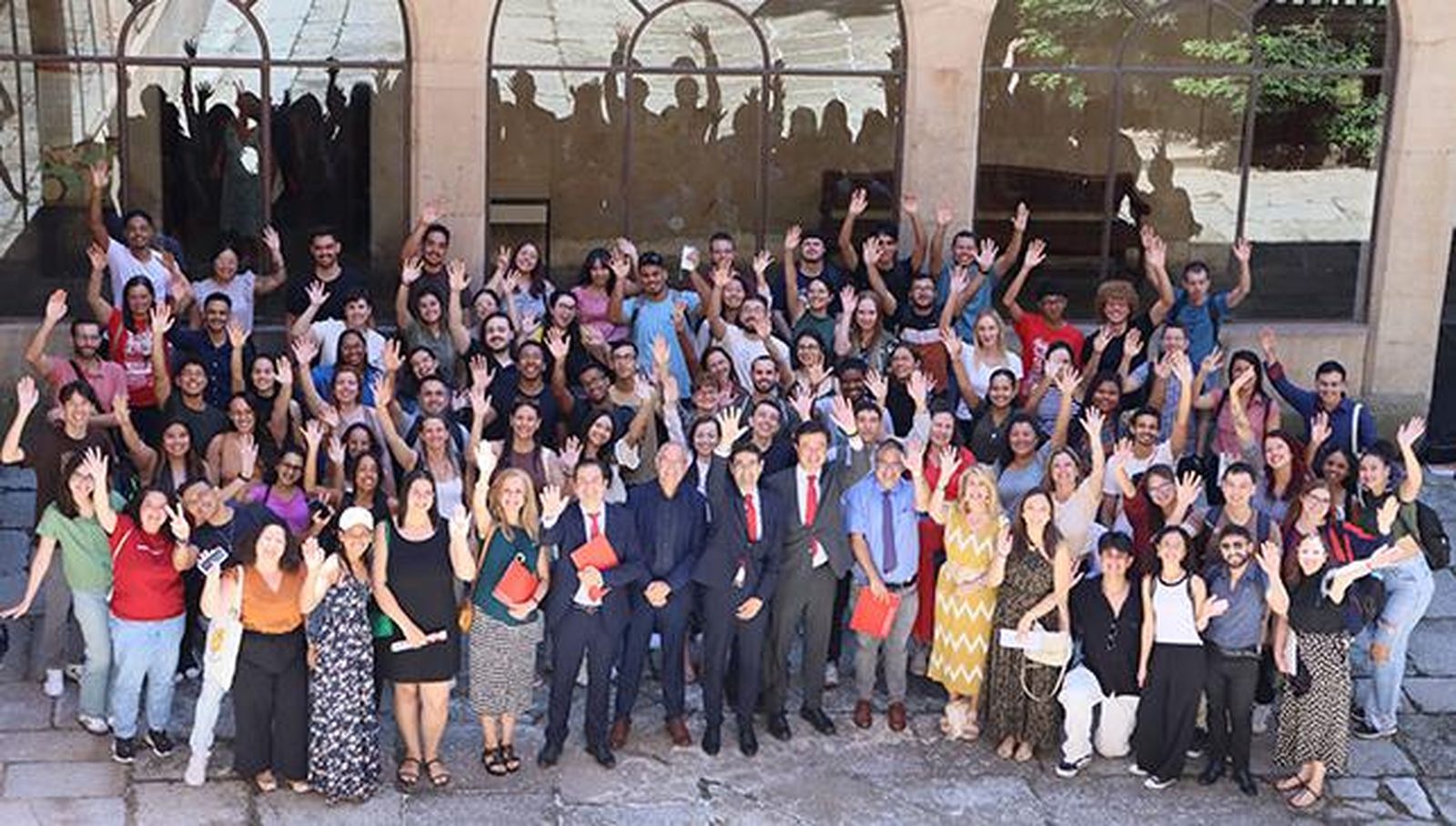 La Universidad de Salamanca da la bienvenida a 80 estudiantes brasileños