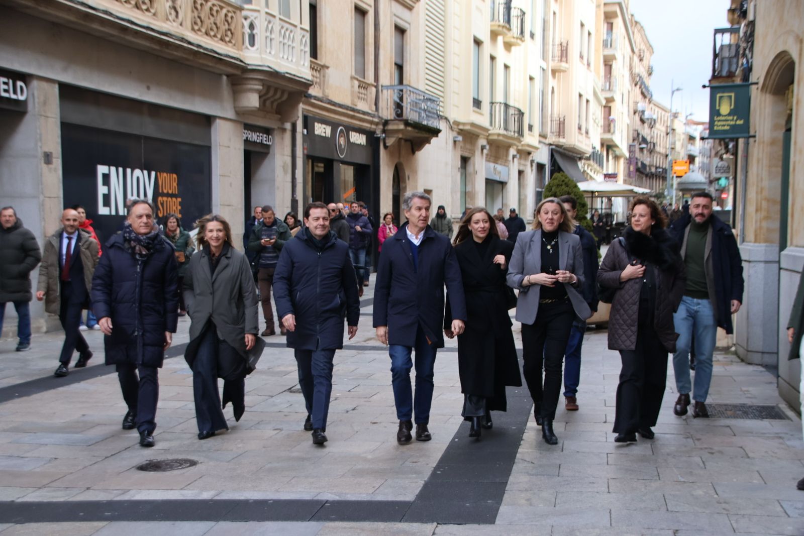 Feijoo viene a Salamanca para presentar a Mañueco como candidato de la JCYL