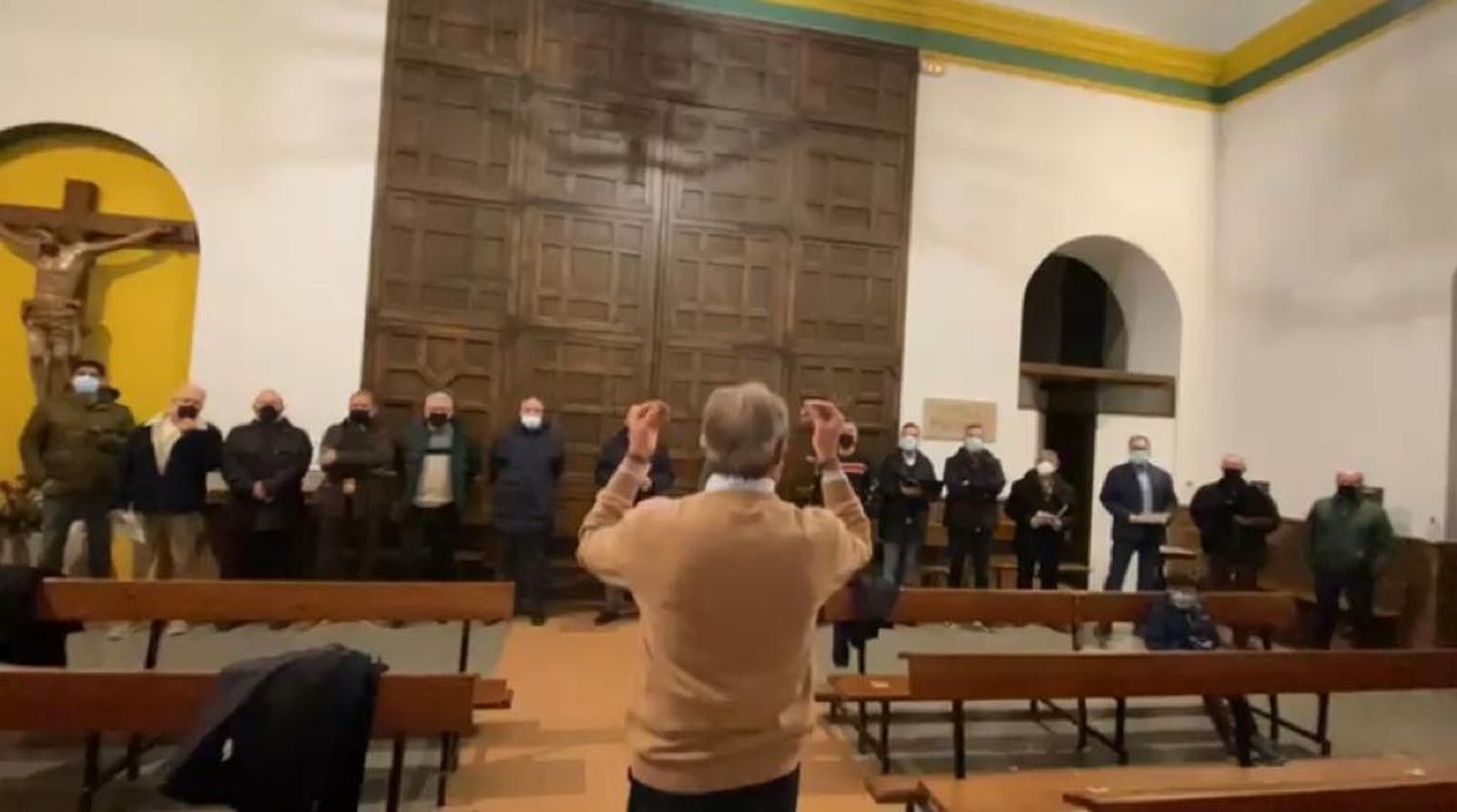 Un instante del ensayo de La Muerte no es el final