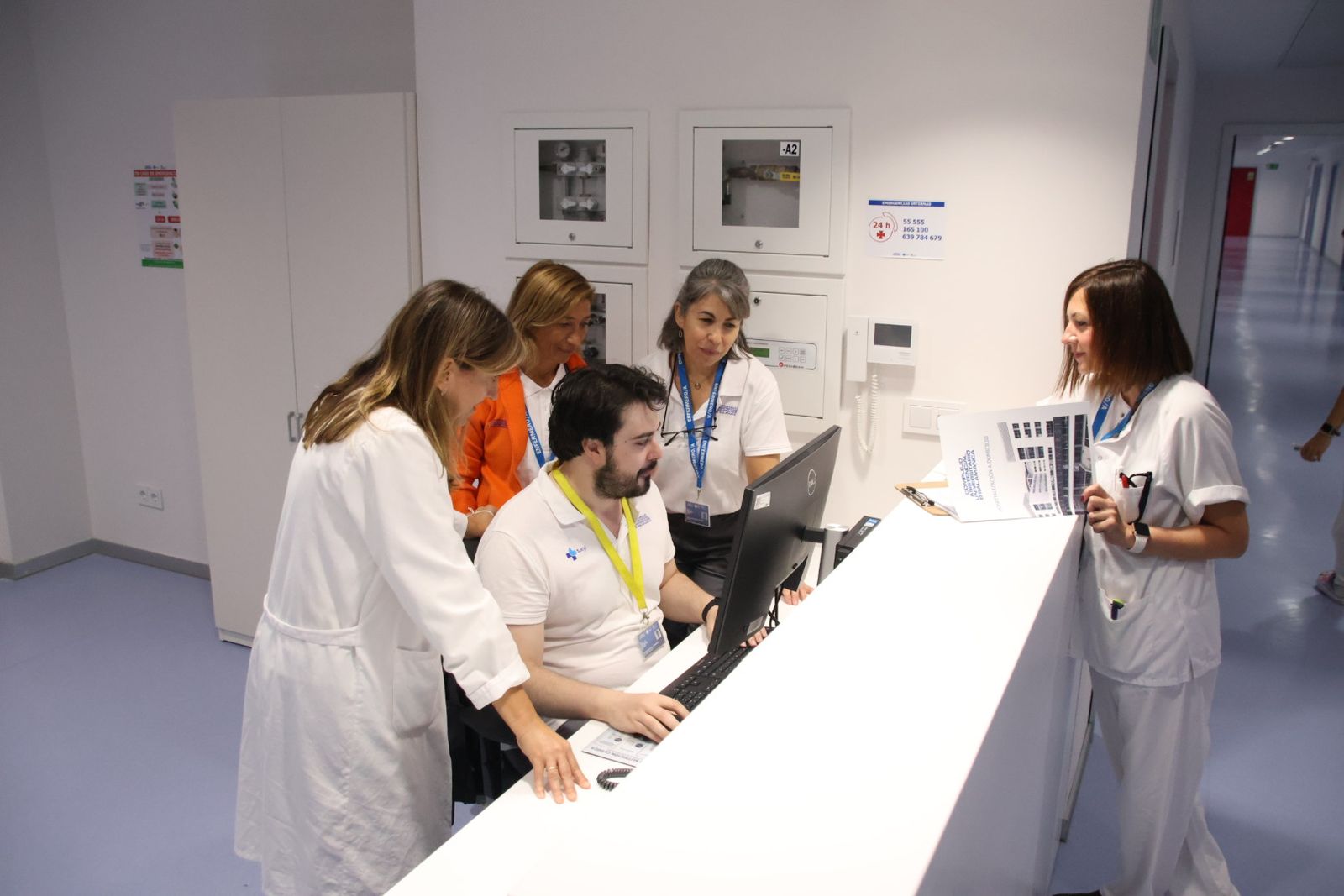 Imagen de archivo del grupo de hospitalización a domicilio del causa