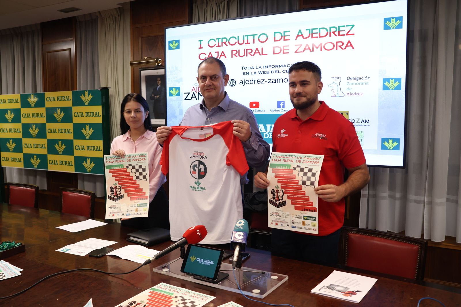 Presentación del Primer Circuito de Ajedrez Caja Rural de Zamora