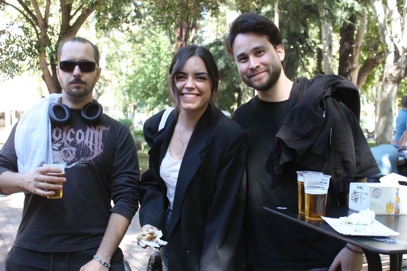 Ambiente en la Feria de Día en el mediodía de este martes