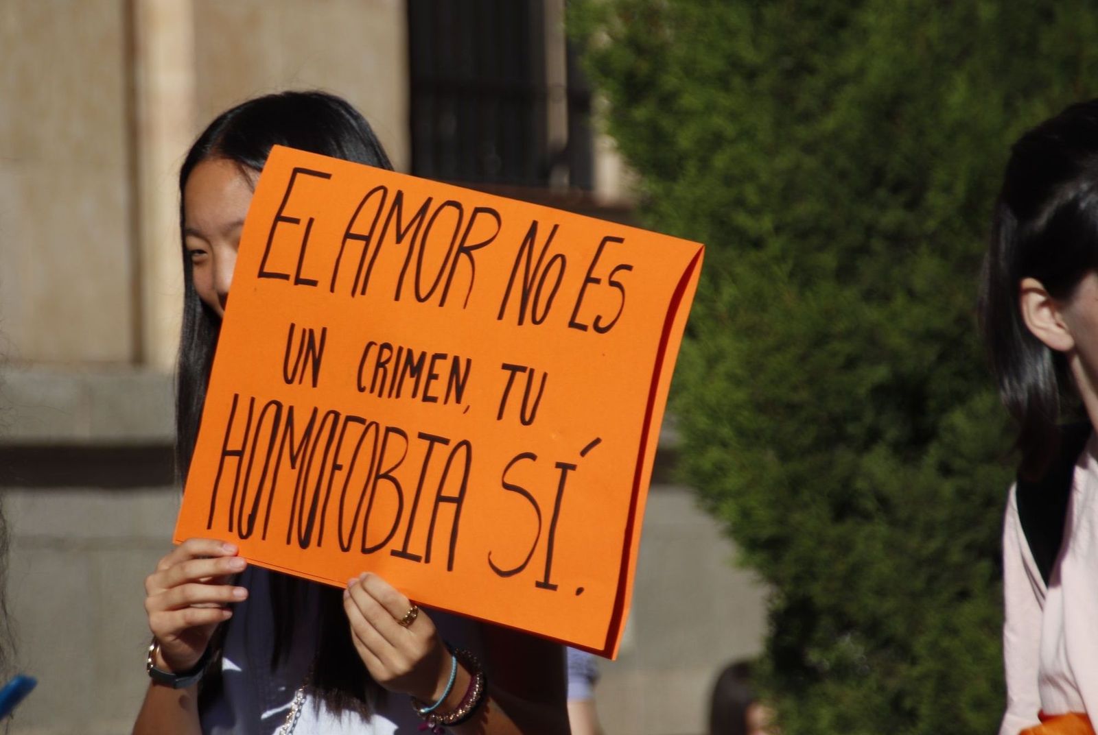 Manifestación del Orgullo LGTBI+ en Salamanca. Foto de archivo
