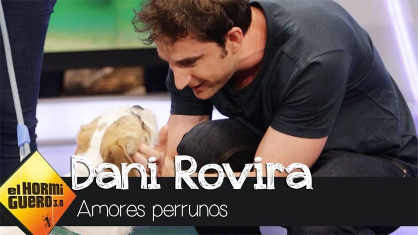 Scooby Zamora, este miércoles en la sección ‘Amores Perrunos’ de El Hormiguero