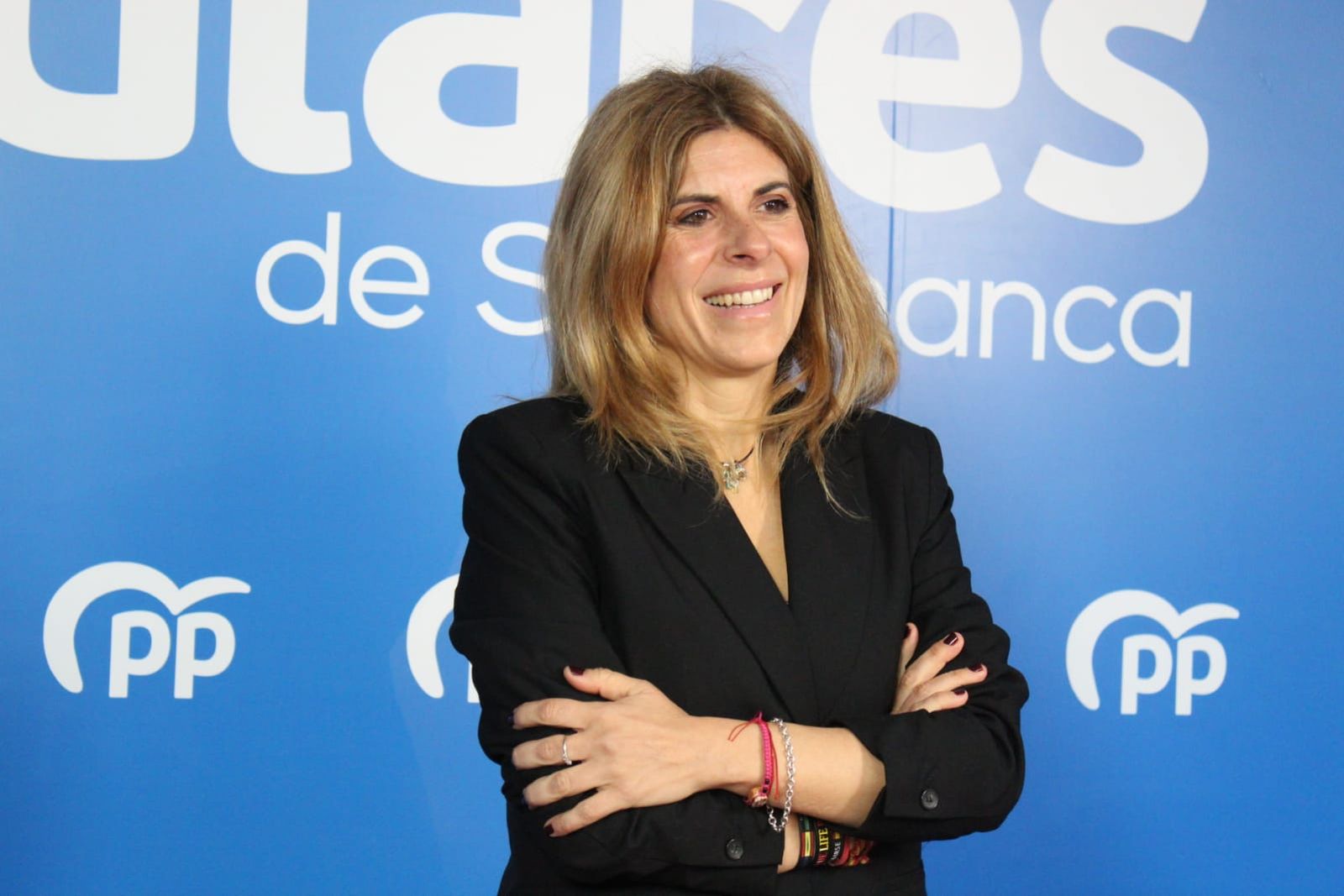 Chabela de la Torre ,candidata a la presidencia del PP de Salamanca