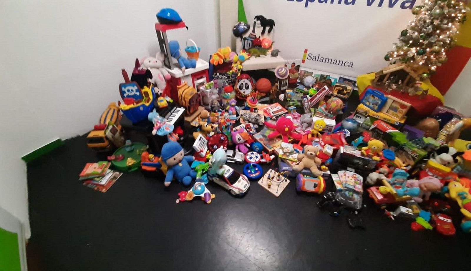 Recogida juguetes Vox