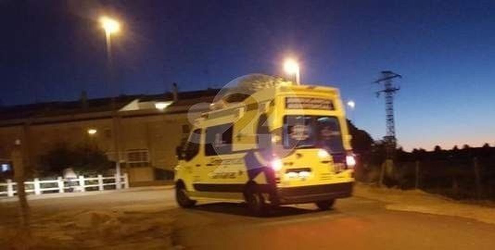 Un herido en un accidente de tráfico en Calzada de Don Diego