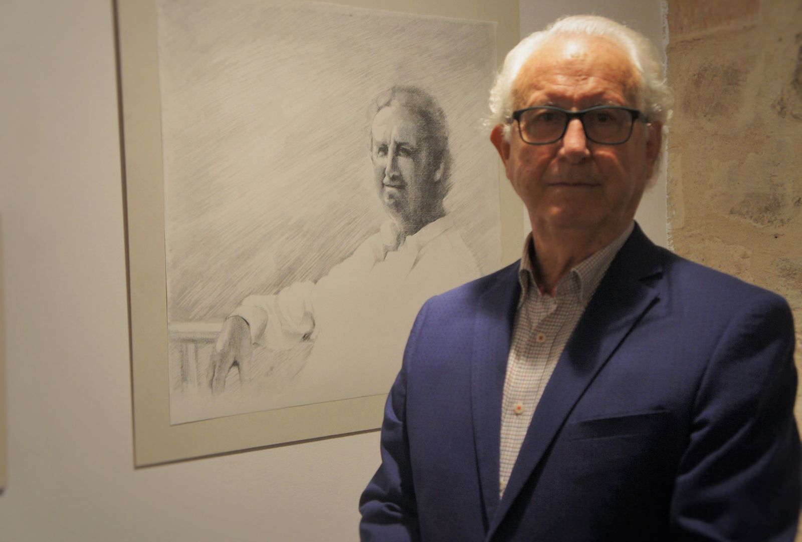 Salvador Yáñez expone en La Salina sus `Retratos Salmantinos'