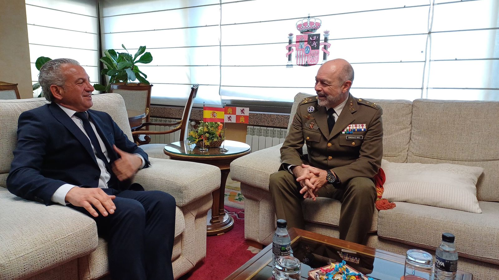 De Castilla y León a la Casa Real  la despedida de González Díez al frente de San Marcial