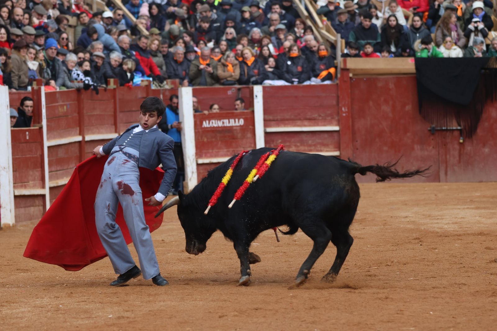 Novillada sin picadores del bolsín taurino y rejones en Ciudad Rodrigo